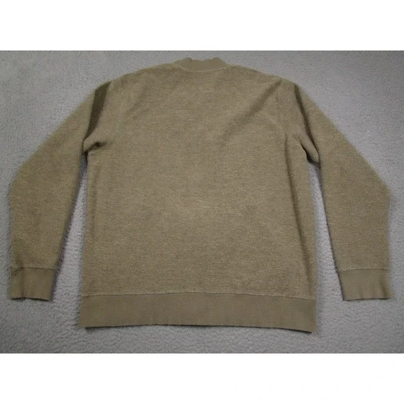 Orvis Jacket Mens Medium Brown Full Zip Pockets Cotton Blend - Picture 7 of 9